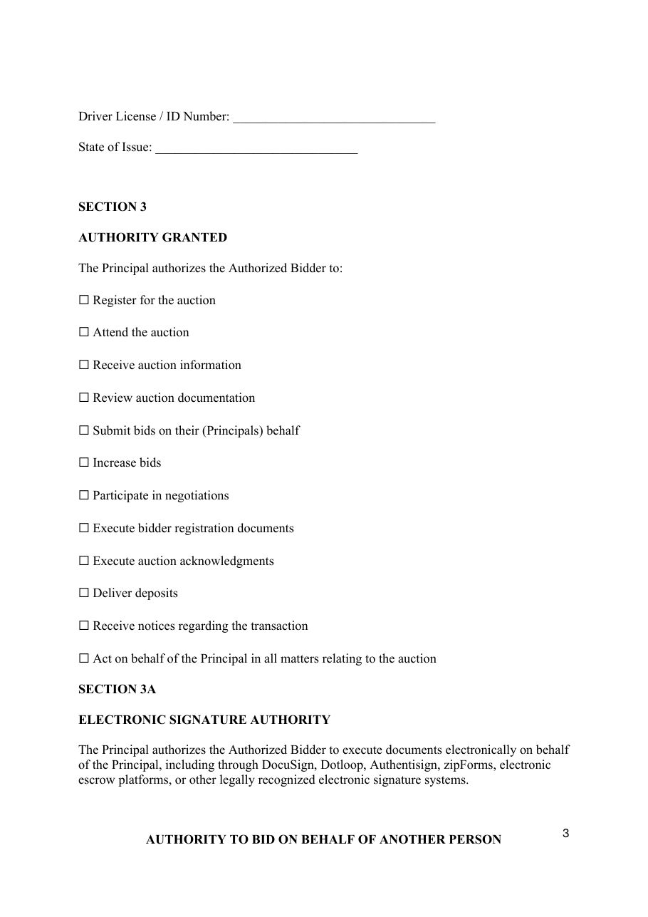 Bid by Representative — page 3