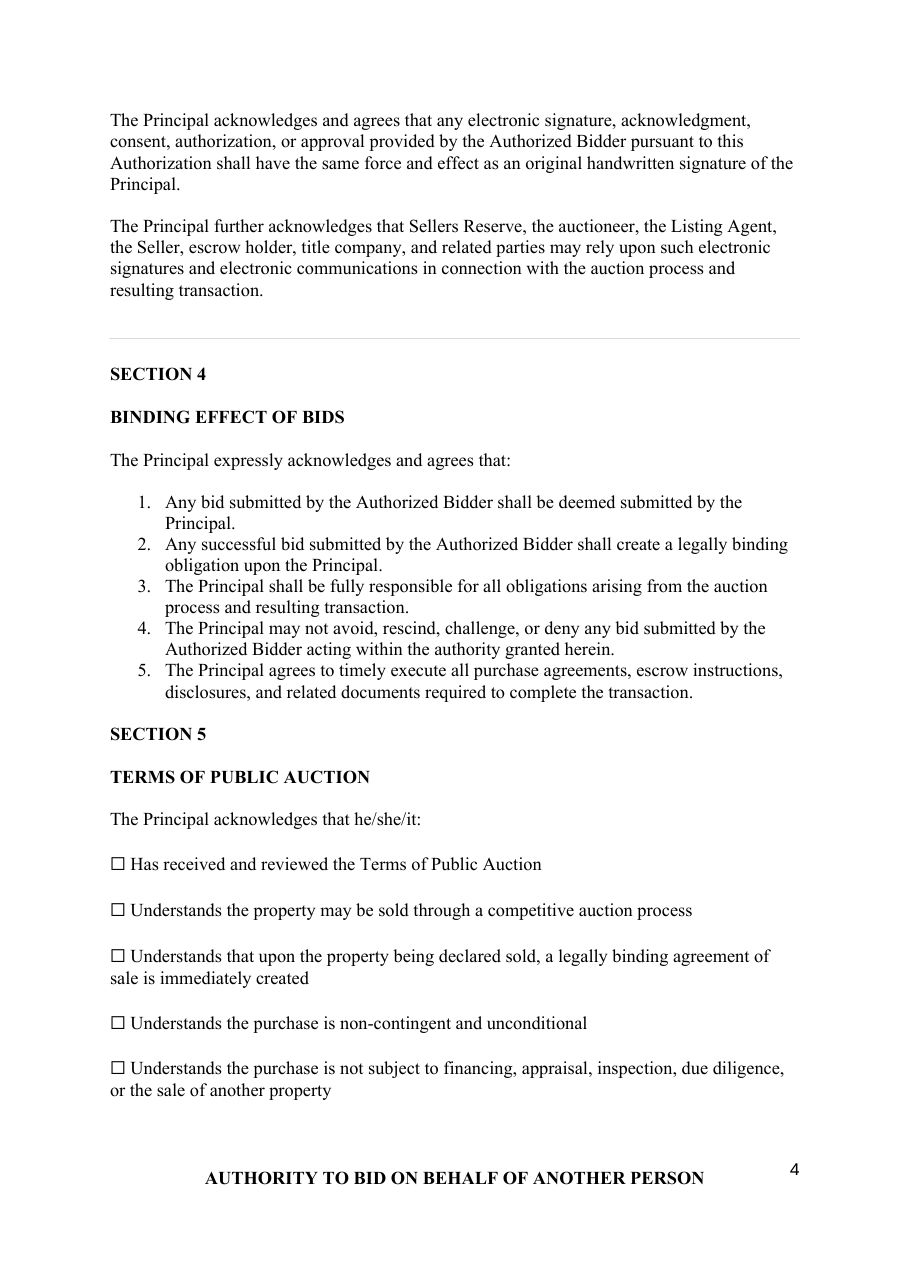 Bid by Representative — page 4